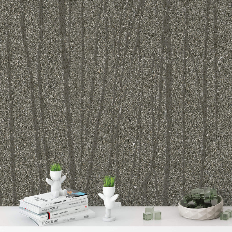 media image for Mica Decorative Pebble Wallpaper in Brown/Beige 243