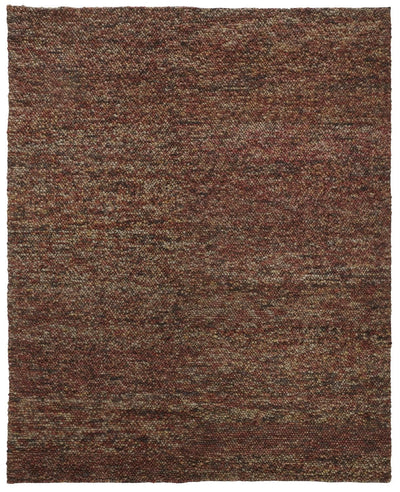 product image of Genet Hand Woven Rust and Brown Rug by BD Fine Flatshot Image 1 585