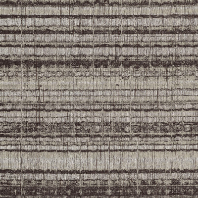 product image for Horizontal Striae Textured Multi Wallpaper in Brown Silver 60