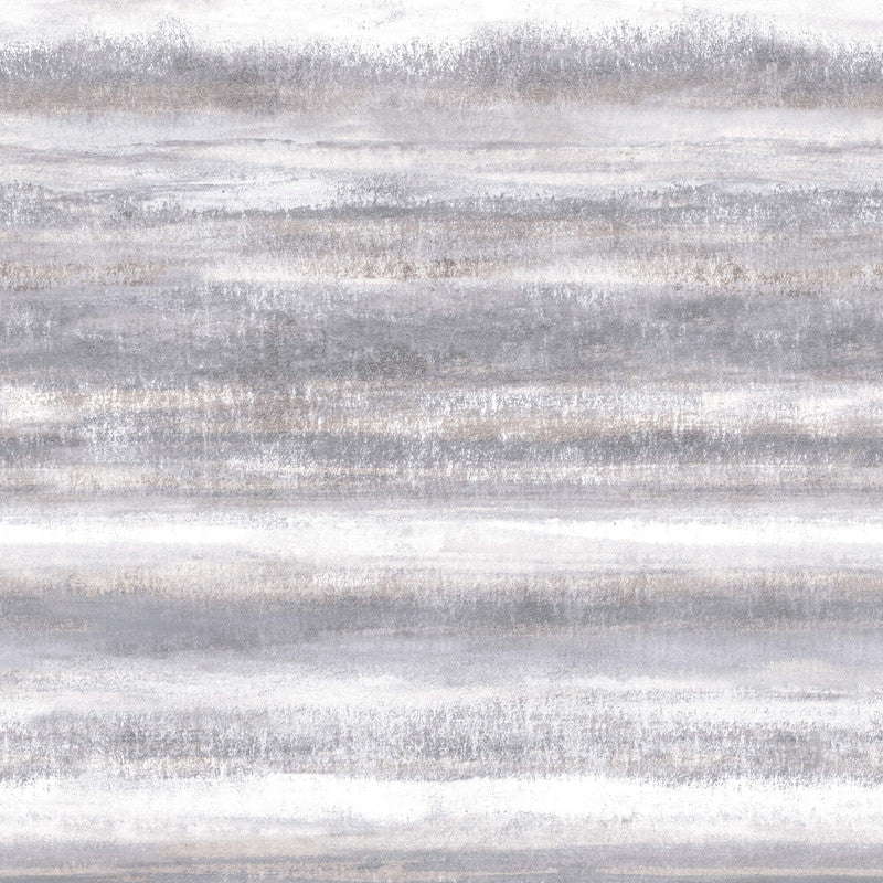 media image for Abstract Watercolor-Effect Textured Wall Mural in Grey White 229