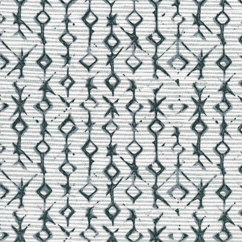 media image for Ikat Vibrant Wallpaper in Black/Silver 284