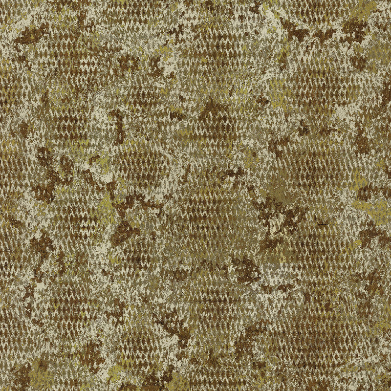 media image for Snakeskin Burnout on Cork Textural Wallpaper in Taupe Brown 228