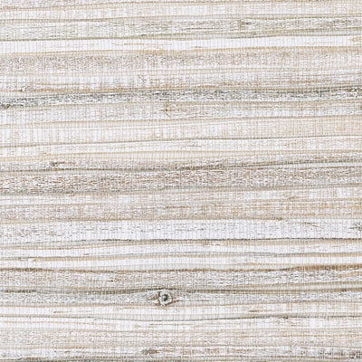 product image of Grasscloth Textural Wallpaper in White 586