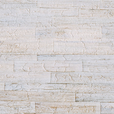 product image of Painted Wood Wallpaper in White 571