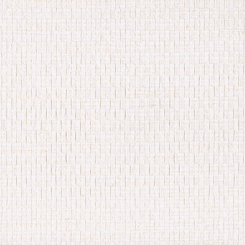 media image for Basketweave Textural Wallpaper in Dove White 261