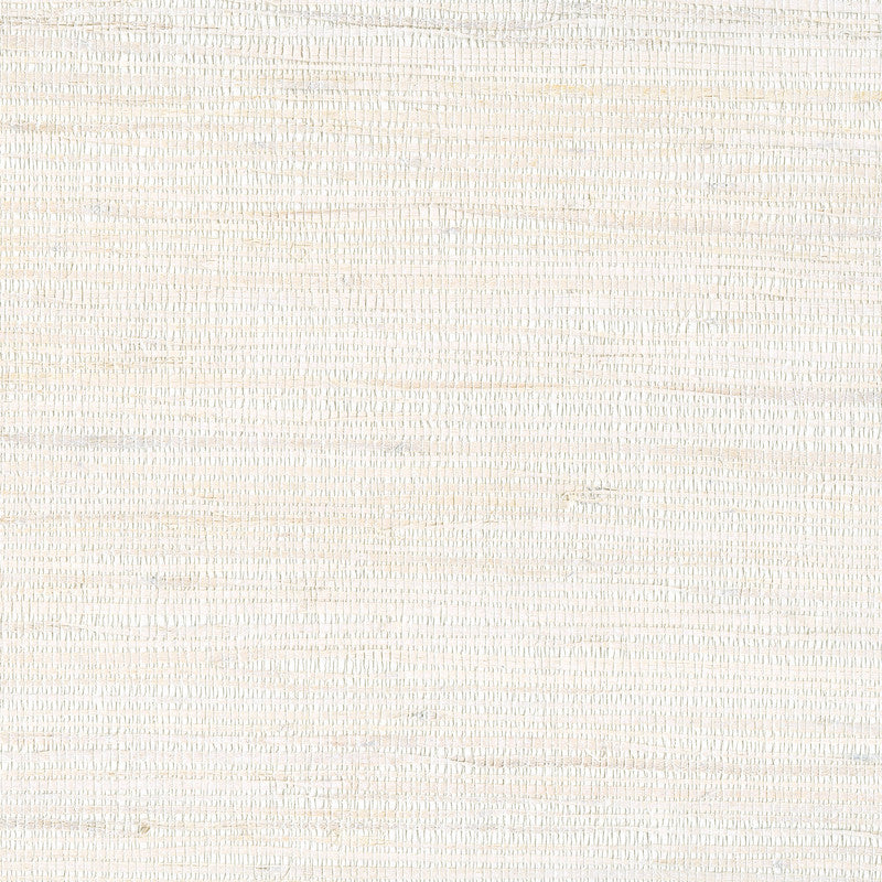 media image for Grasscloth Textural Wallpaper in Ivory 21