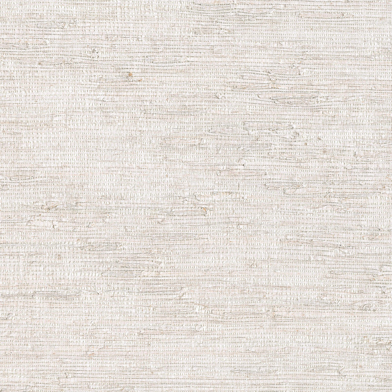 media image for Grasscloth Textural Wallpaper in Bright White 238