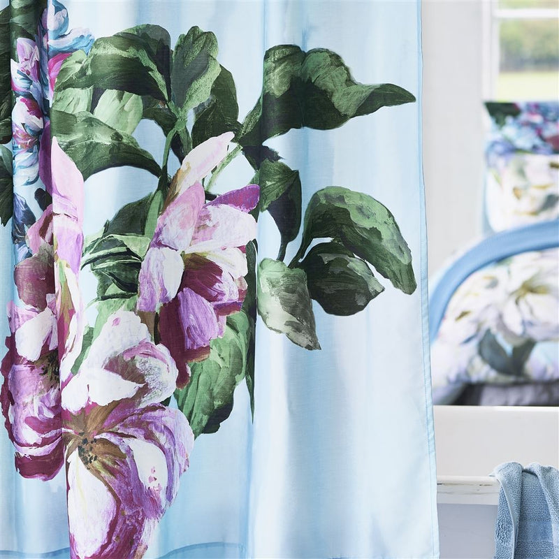 media image for Delft Flower Sky Shower Curtain Design By Designers Guild 27