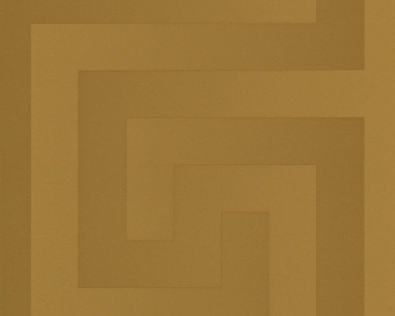 media image for Geometric Textured Wallpaper in Gold by Versace Home 226