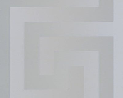 product image for Geometric Textured Wallpaper in Silver/Grey by Versace Home 95