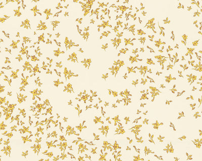 product image of Floral Petite Textured Wallpaper in Beige/Yellow from the Versace IV Collection 560