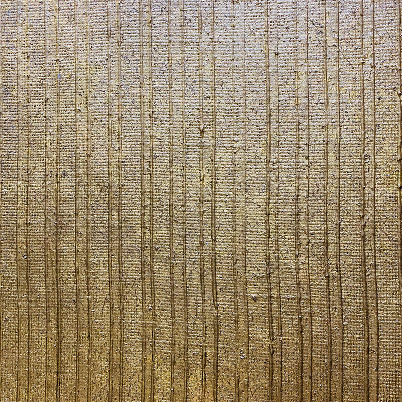 media image for Stripe Vertical Textural Hessian Wallpaper in Gold/Brown 216