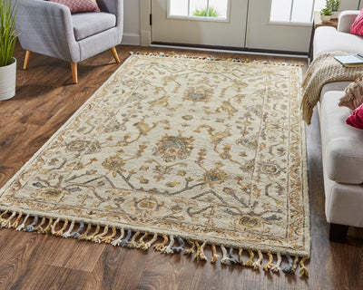 product image for Mansfield Ivory and Gold Rug by BD Fine Roomscene Image 1 95