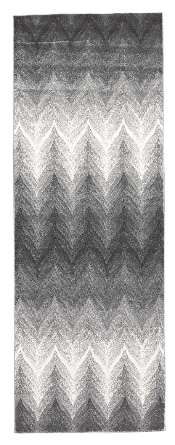 media image for Milania Gray and White Rug by BD Fine Flatshot Image 1 29