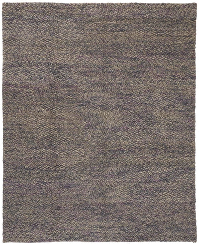 product image of Genet Hand Woven Purple and Beige Rug by BD Fine Flatshot Image 1 532
