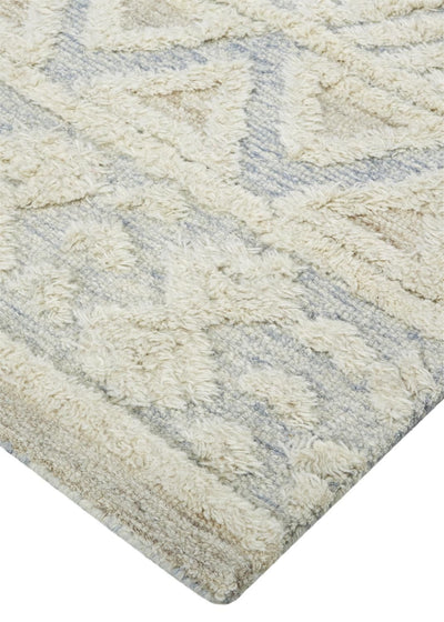 product image for Elika Ivory and Blue Rug by BD Fine Corner Image 1 35