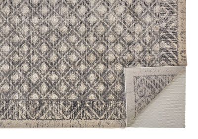 product image for Kiba Black and Ivory Rug by BD Fine Fold Image 1 33