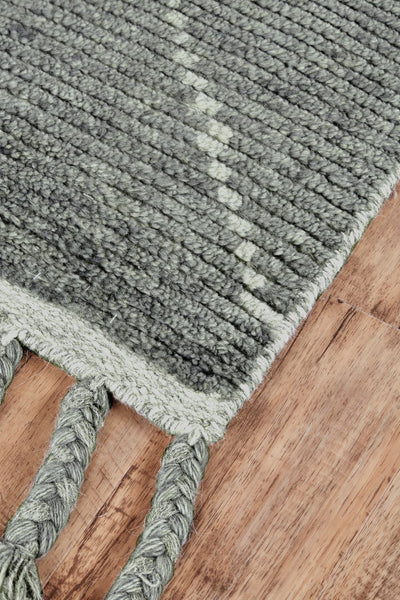 product image for Vail Hand Knotted Green and Gray Rug by BD Fine Corner Image 1 49
