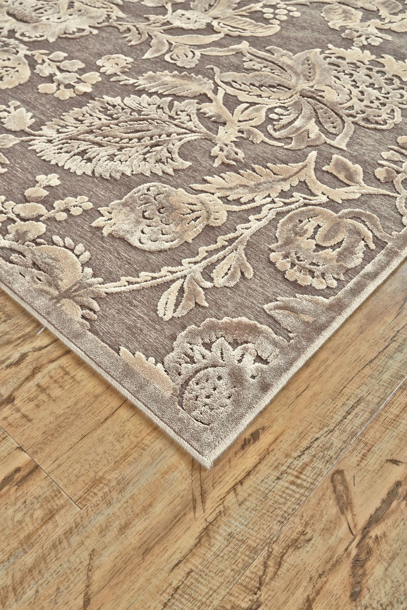 media image for Pellaro Taupe and Gray Rug by BD Fine Corner Image 1 242