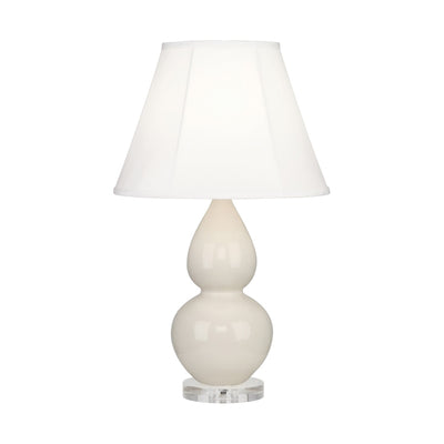 product image for bone glazed ceramic double gourd accent lamp by robert abbey ra 1774 7 55