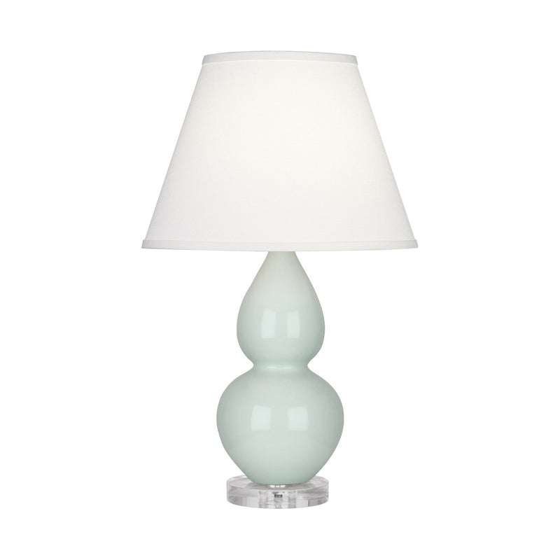 media image for celadon glazed ceramic double gourd accent lamp by robert abbey ra 1786 8 245