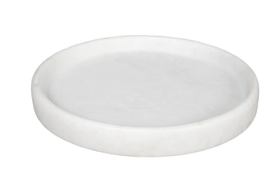 product image for round tray in white stone in various sizes design by noir 1 28