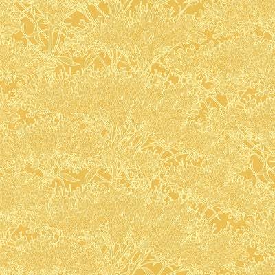 product image of Cherry Blossom Motif Wallpaper in Yellow from the Absolutely Chic Collection by Galerie Wallcoverings 528