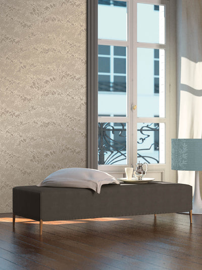 product image for Cherry Blossom Motif Wallpaper in Beige/Grey/Metallic from the Absolutely Chic Collection by Galerie Wallcoverings 82