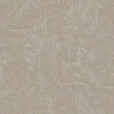 product image for Distressed Geometric Motif Wallpaper in Beige/Grey/Metallic from the Absolutely Chic Collection by Galerie Wallcoverings 55