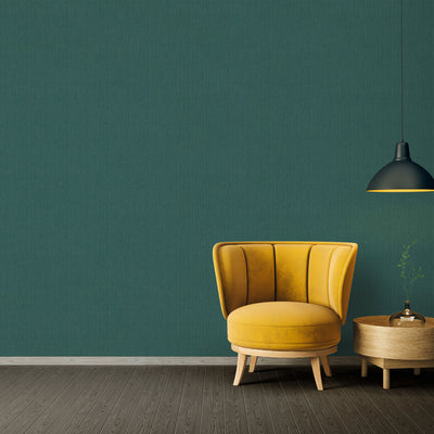 product image for Hessian Effect Texture Wallpaper in Green/Metallic from the Absolutely Chic Collection by Galerie Wallcoverings 0