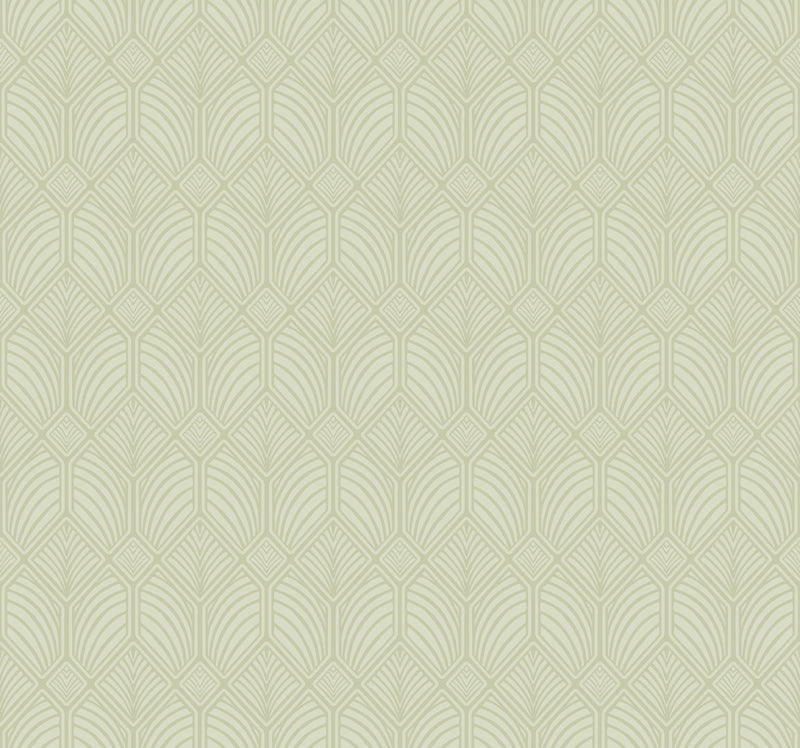 media image for Craftsman Green Wallpaper from the Arts and Crafts Collection by Ronald Redding 29