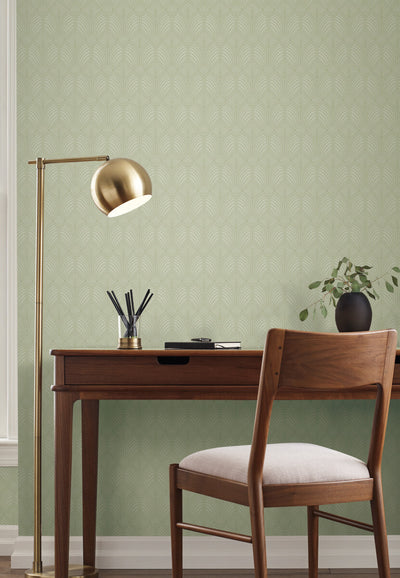 product image for Craftsman Green Wallpaper from the Arts and Crafts Collection by Ronald Redding 44