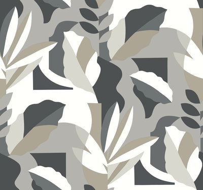 product image for Papier Colle Wallpaper in Black & White 89