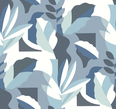 product image of Papier Colle Wallpaper in Blue 569