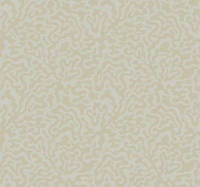 product image for Nebulous Cloud Wallpaper in Grey & Gold 8