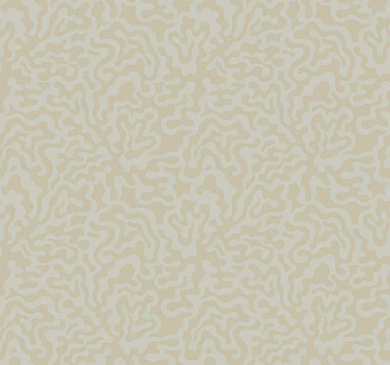 media image for Nebulous Cloud Wallpaper in Grey & Gold 210