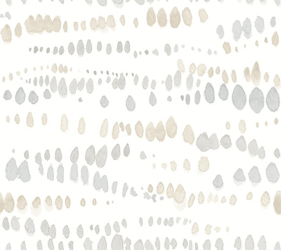 product image of Dewdrops Wallpaper in Neutral 568