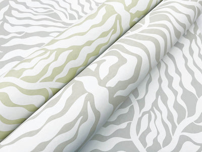 product image for Fern Fronds Wallpaper in Taupe & White 75