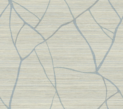 product image of Raska Wallpaper in Smokey Blue 599