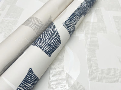 product image for Modern Tribal Wallpaper in Neutral & Grey 53