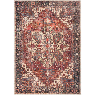product image for amelie rug in rust dark green design by surya 1 84