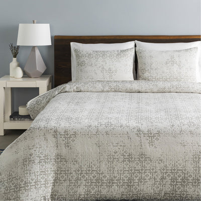product image of Abstraction ASR-1000 Bedding in Light Gray by Surya 570