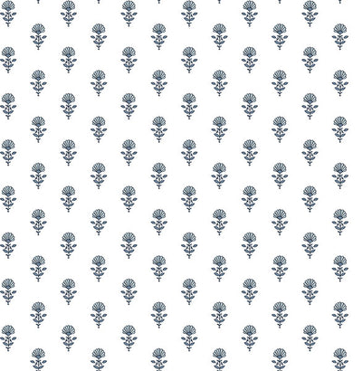 product image for Libby Blue Heather Mini Floral Wallpaper 65