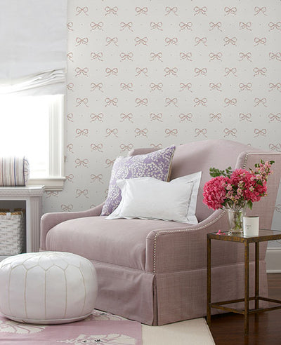 product image for Emma Petal Large Bow Wallpaper 39