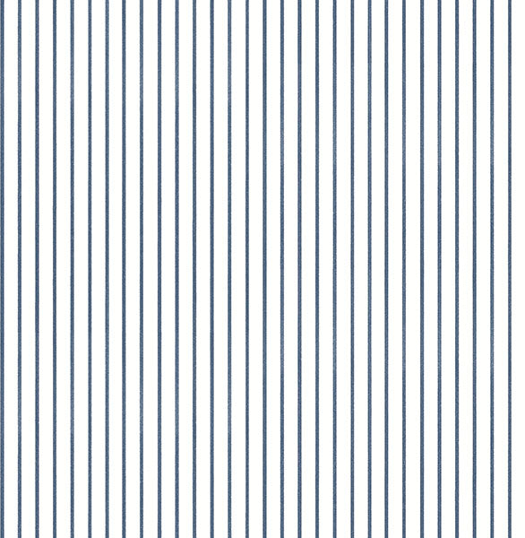 media image for Oliver Navy Simple Stripe Wallpaper 250