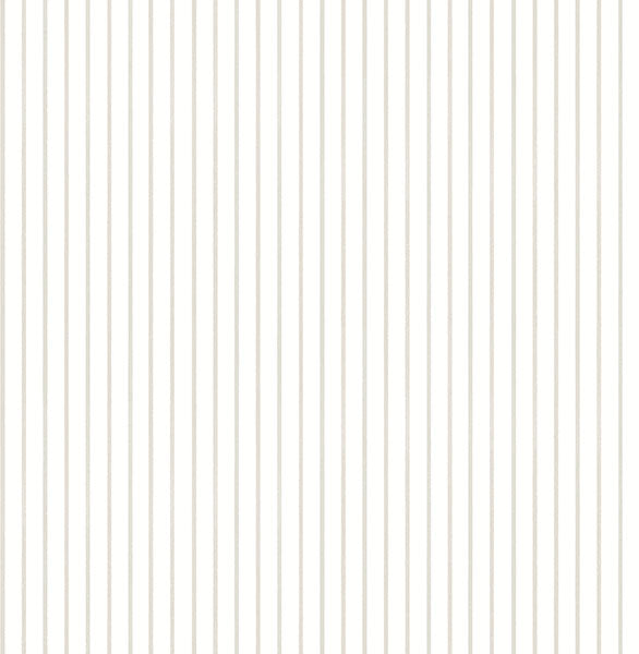 media image for Oliver Taupe Simple Stripe Wallpaper 245