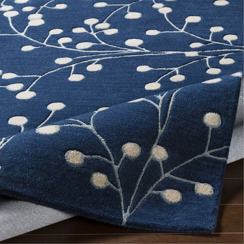 media image for Athena ATH-5156 Hand Tufted Rug in Navy & Khaki by Surya 216