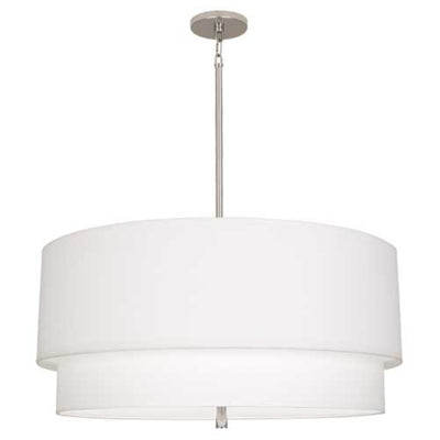 product image for decker polished nickel pendant by robert abbey ra aw142 6 19