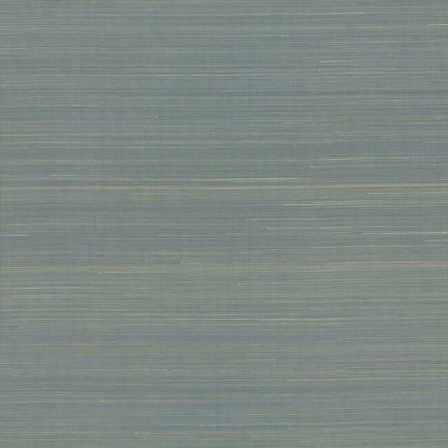 media image for sample abaca weave wallpaper in blue by antonina vella for york wallcoverings 1 217