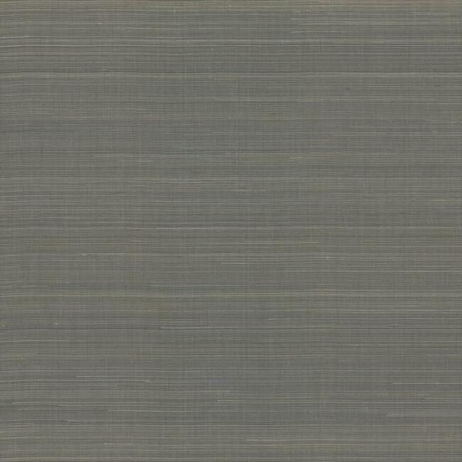 media image for sample abaca weave wallpaper in charcoal by antonina vella for york wallcoverings 1 293